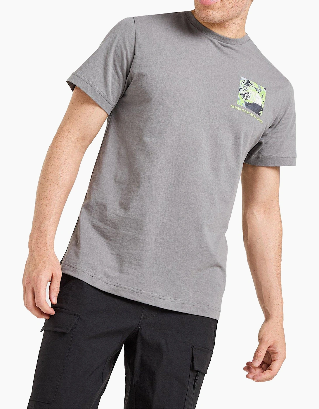 The North Face Heat Map Mens T Shirts Short Sleeve Crew Neck Tee