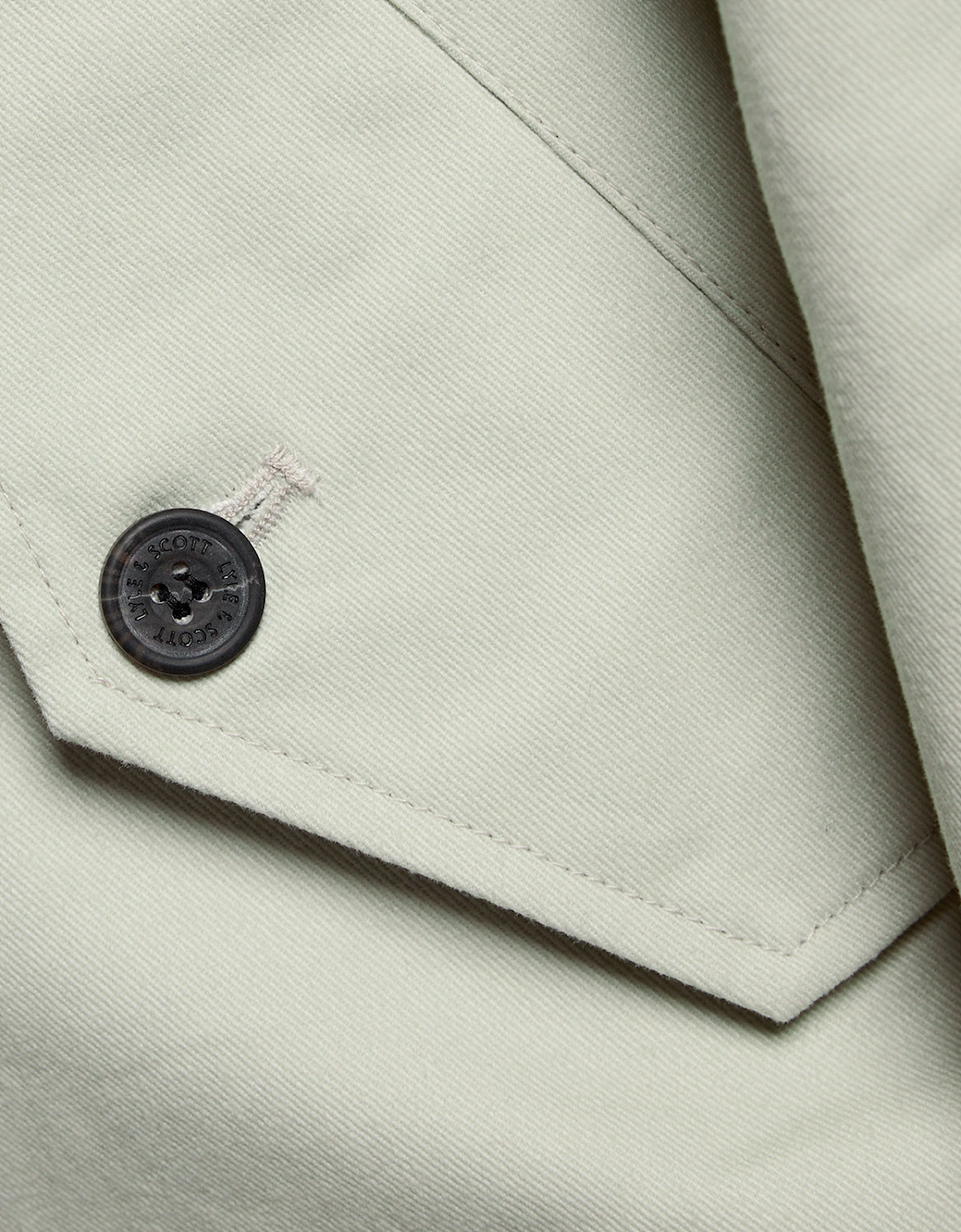 Lyle & Scott Cotton Mens Harrington Jacket - Y117 Wheat