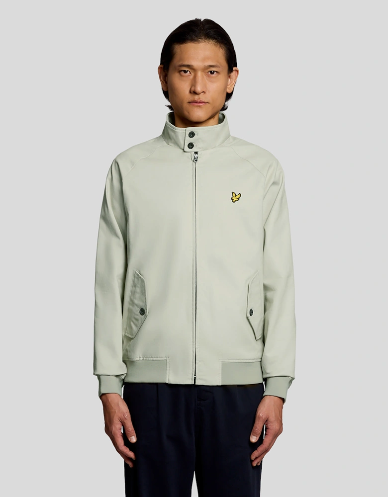 Lyle & Scott Cotton Mens Harrington Jacket - Y117 Wheat