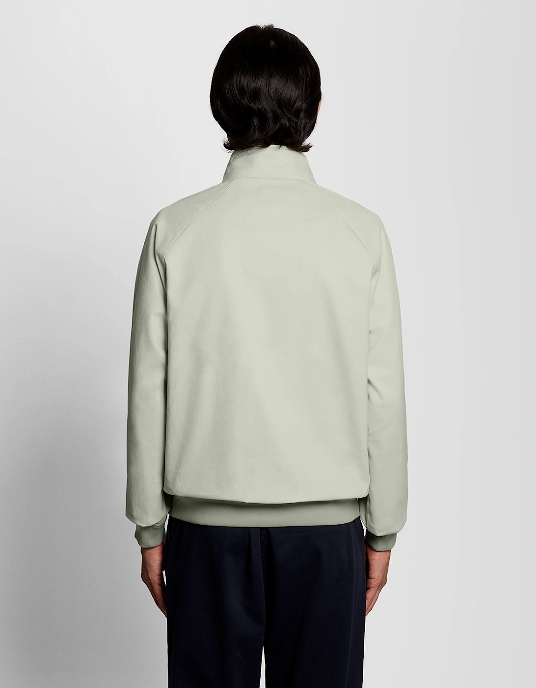 Lyle & Scott Cotton Mens Harrington Jacket - Y117 Wheat