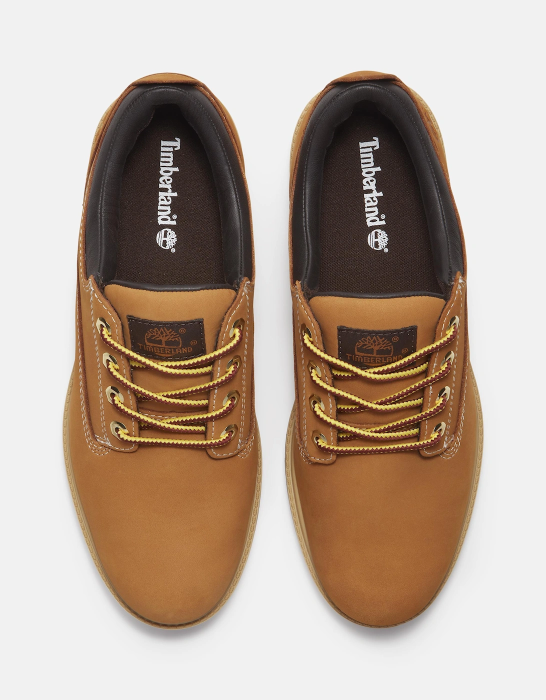 Timberland Heritage Mens Nubuck Oxford Shoes - Wheat