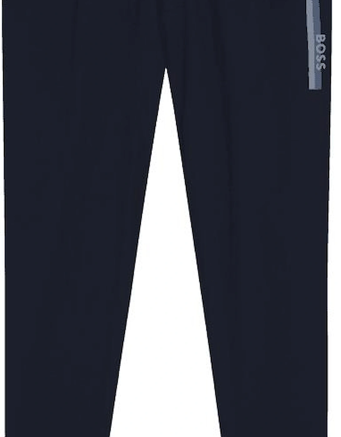 Authentic Cotton Stripe Logo Hooded Navy Tracksuit