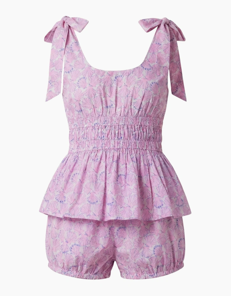 Oceanus x It's 9pm Belle Pink Shell Set