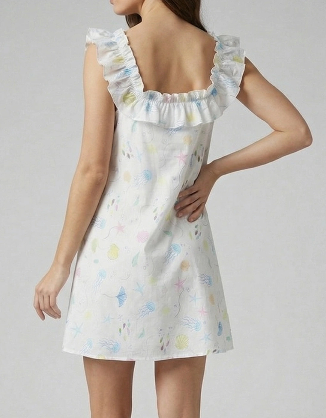 Oceanus x It's 9pm Penelope Sealife Dress