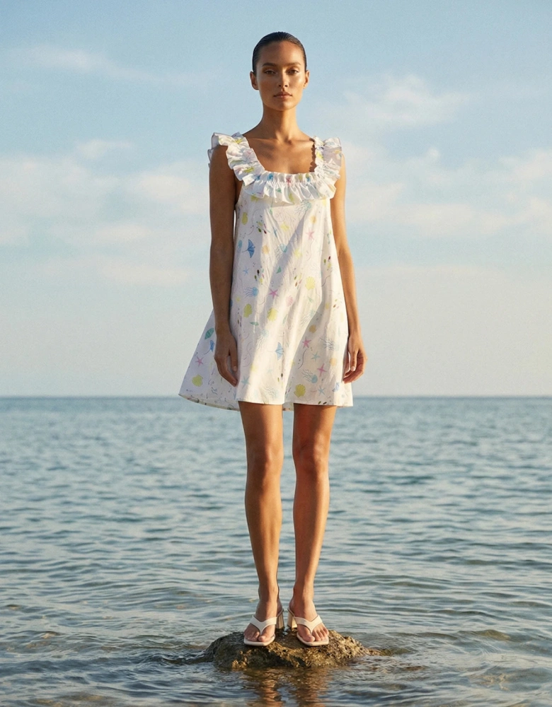Oceanus x It's 9pm Penelope Sealife Dress
