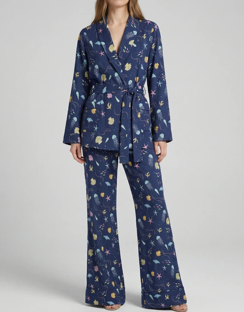 Oceanus x It's 9pm Rizzo Sealife Smoking Suit