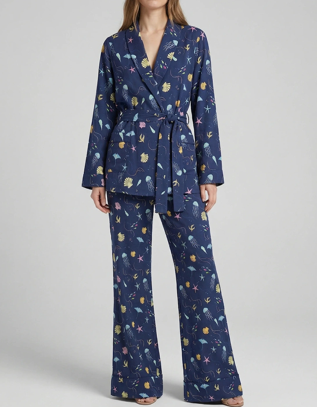 Oceanus x It's 9pm Rizzo Sealife Smoking Suit