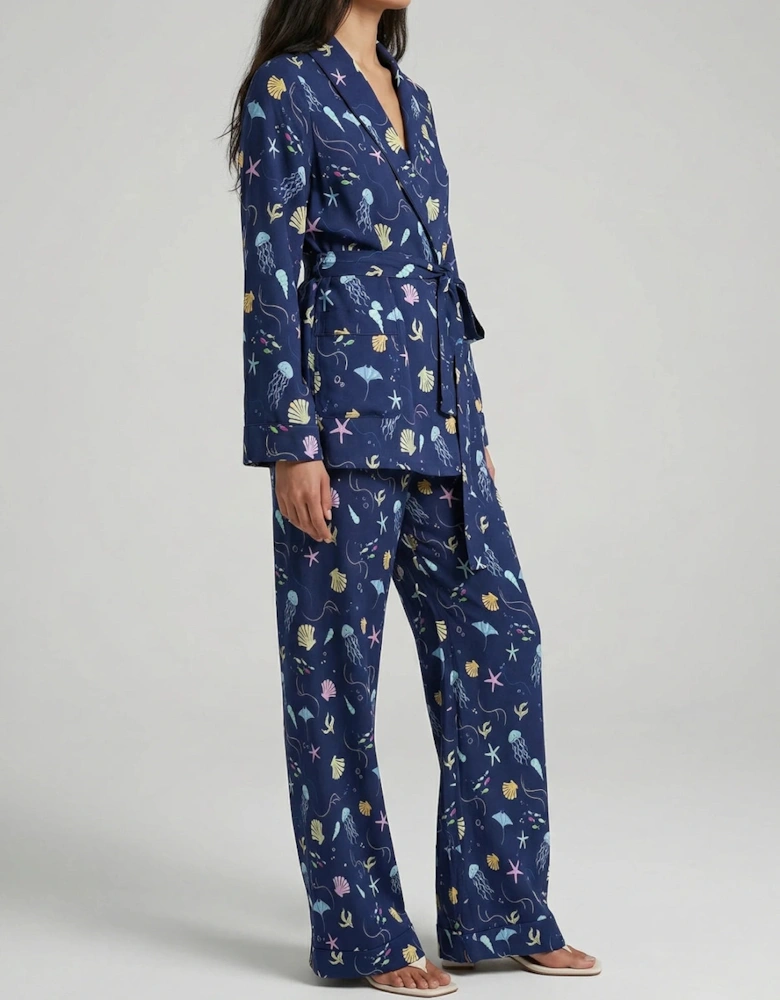Oceanus x It's 9pm Rizzo Sealife Smoking Suit