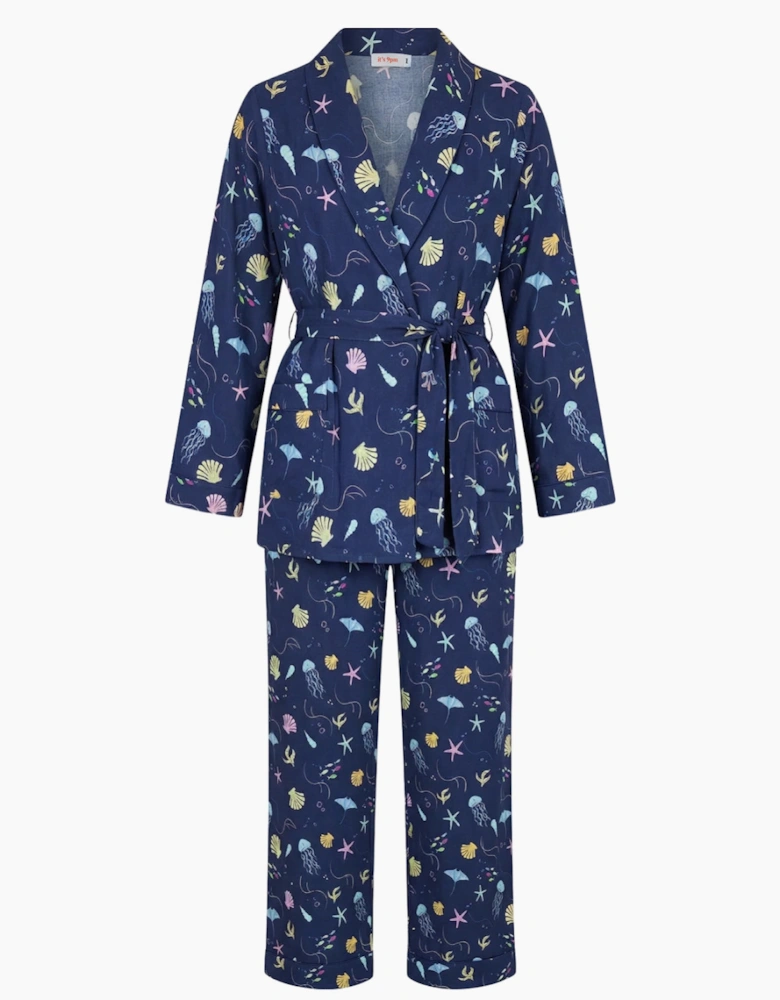 Oceanus x It's 9pm Rizzo Sealife Smoking Suit