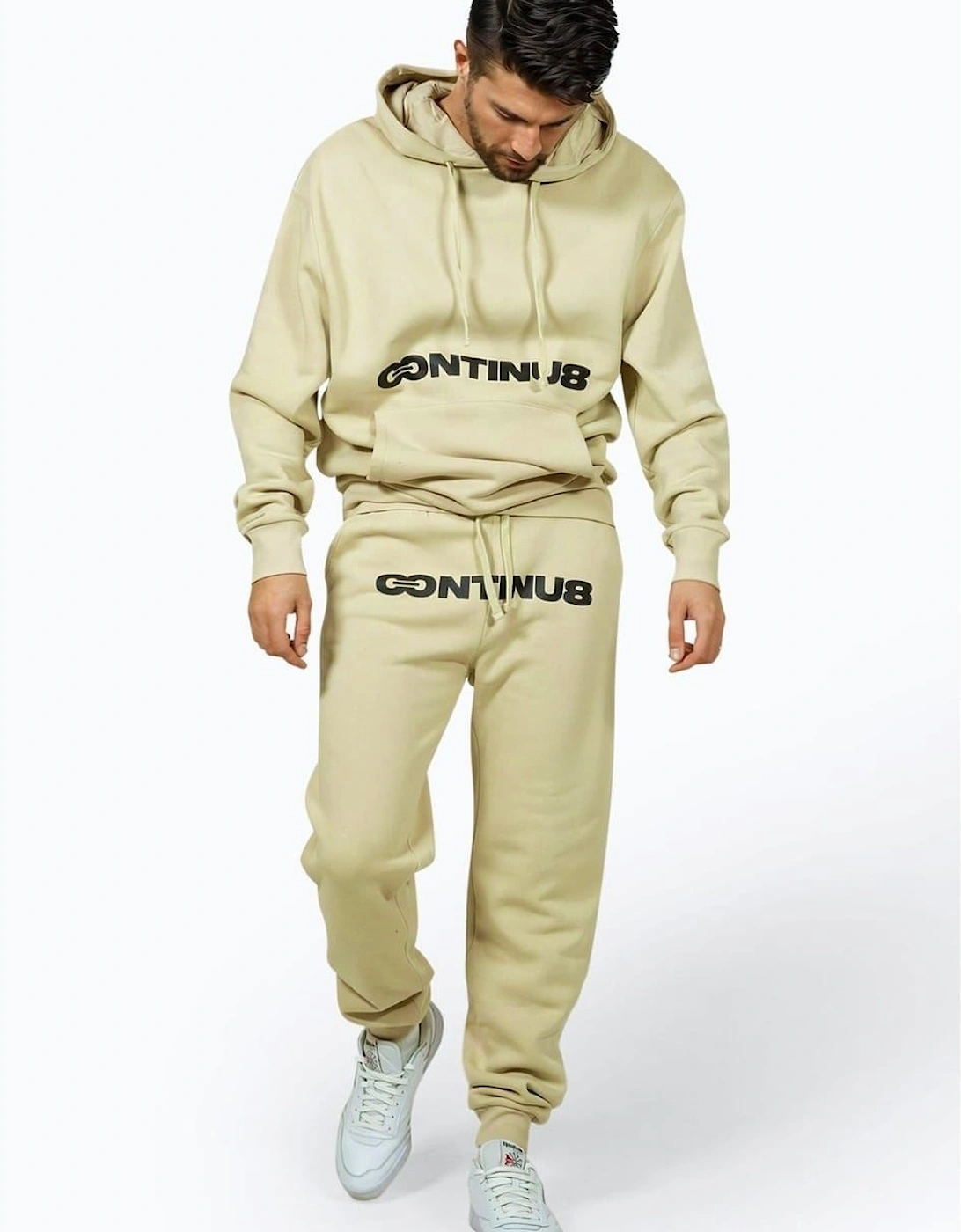 Boxy Fit Lettering Joggers