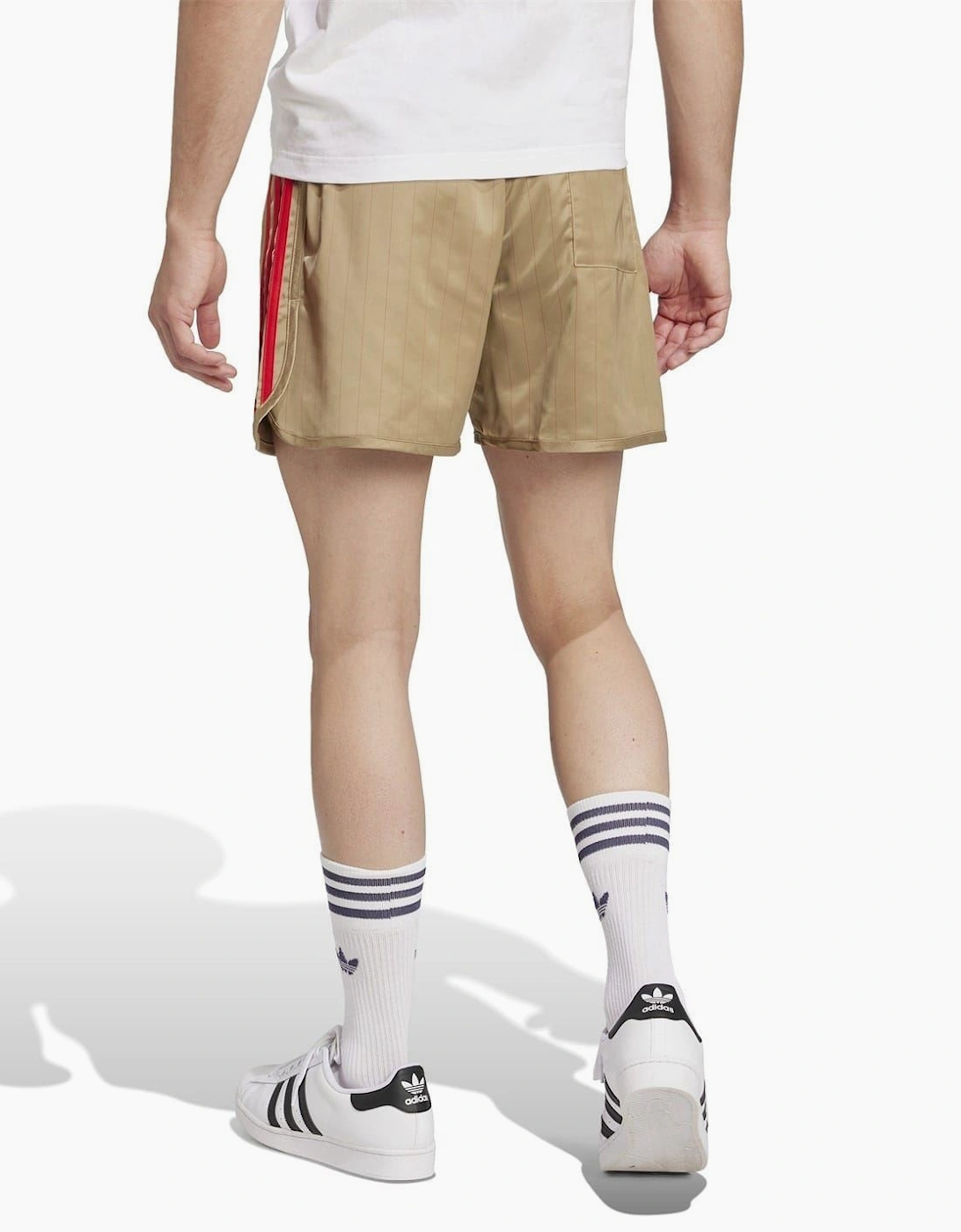 Mens David Beckham Originals 3 Stripes Shorts