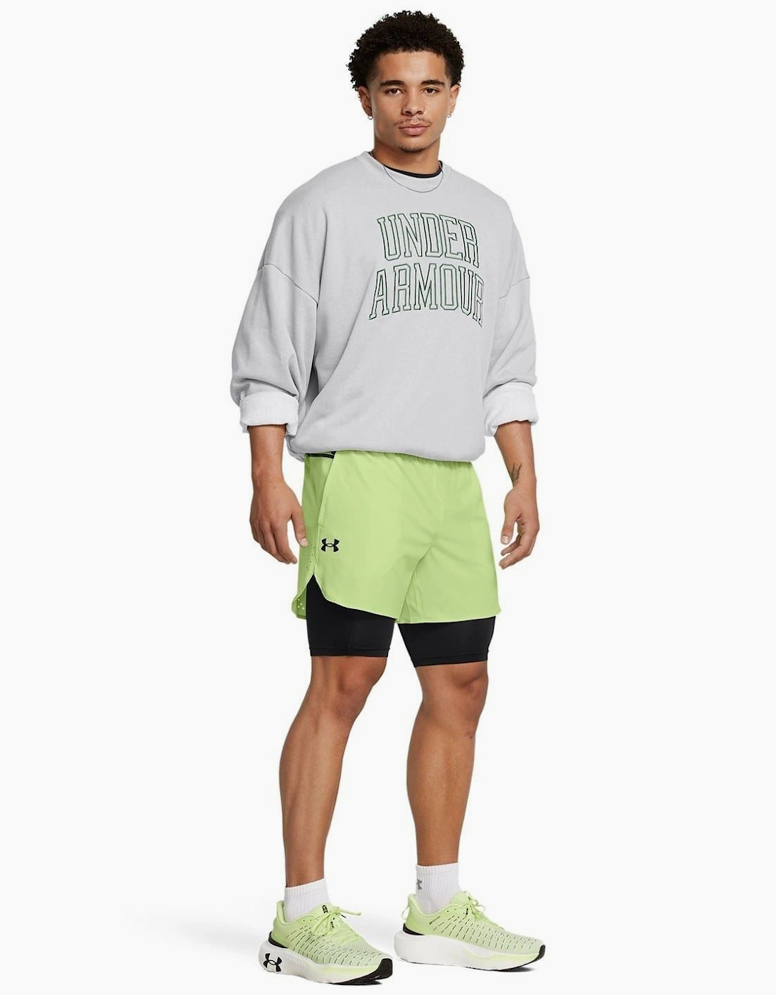 Peak Woven 2 in 1 Running Shorts