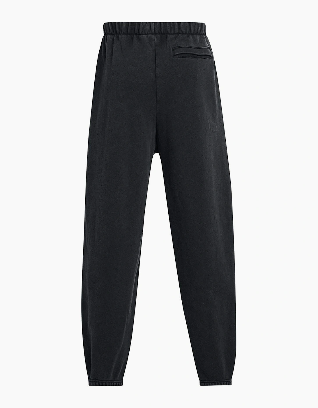 Solid Patterned Wide Leg Icon Joggers
