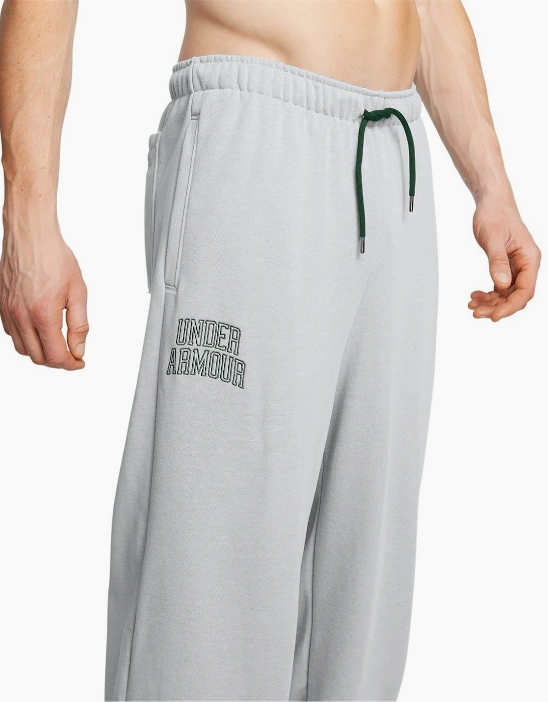 Terry Solid Patterned Joggers