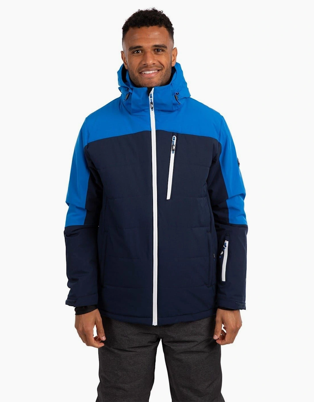 Bowie Hooded Ski Jacket with Zipped Pocket
