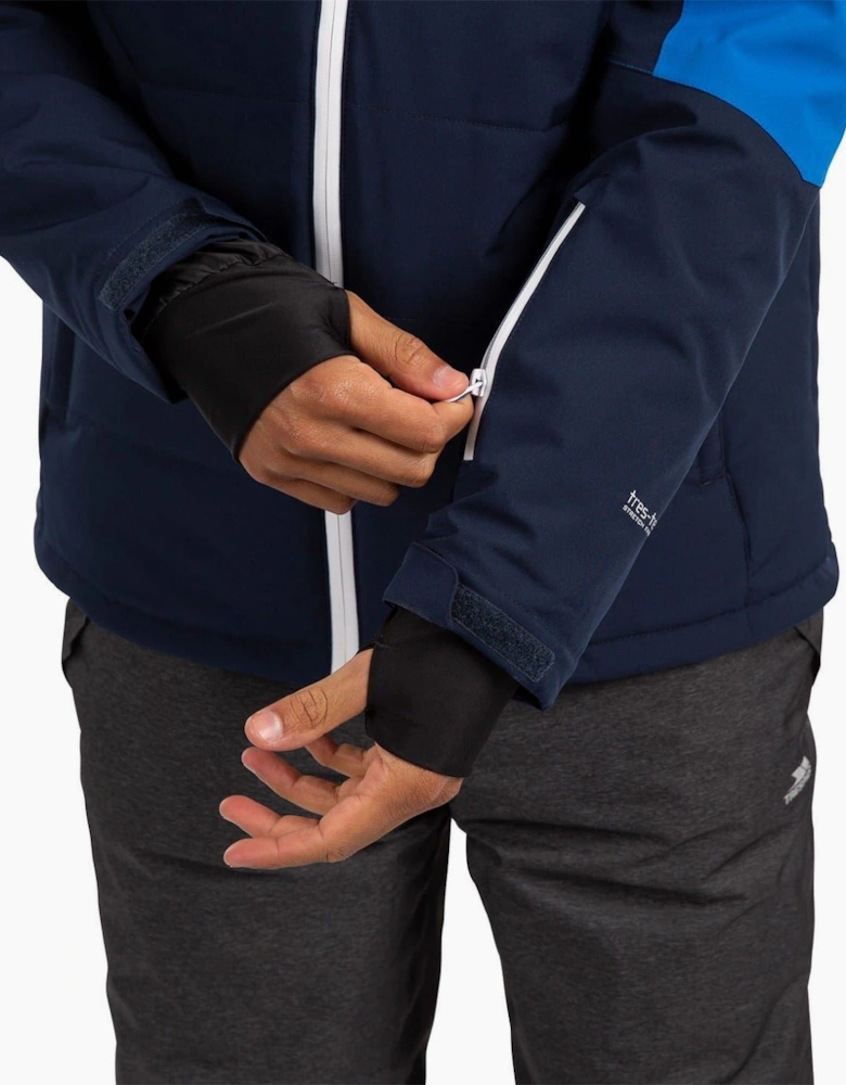 Bowie Hooded Ski Jacket with Zipped Pocket