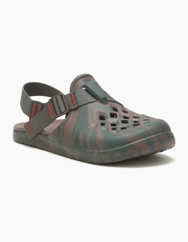 Chillos Zebra Patterned Closed Toe Clogs