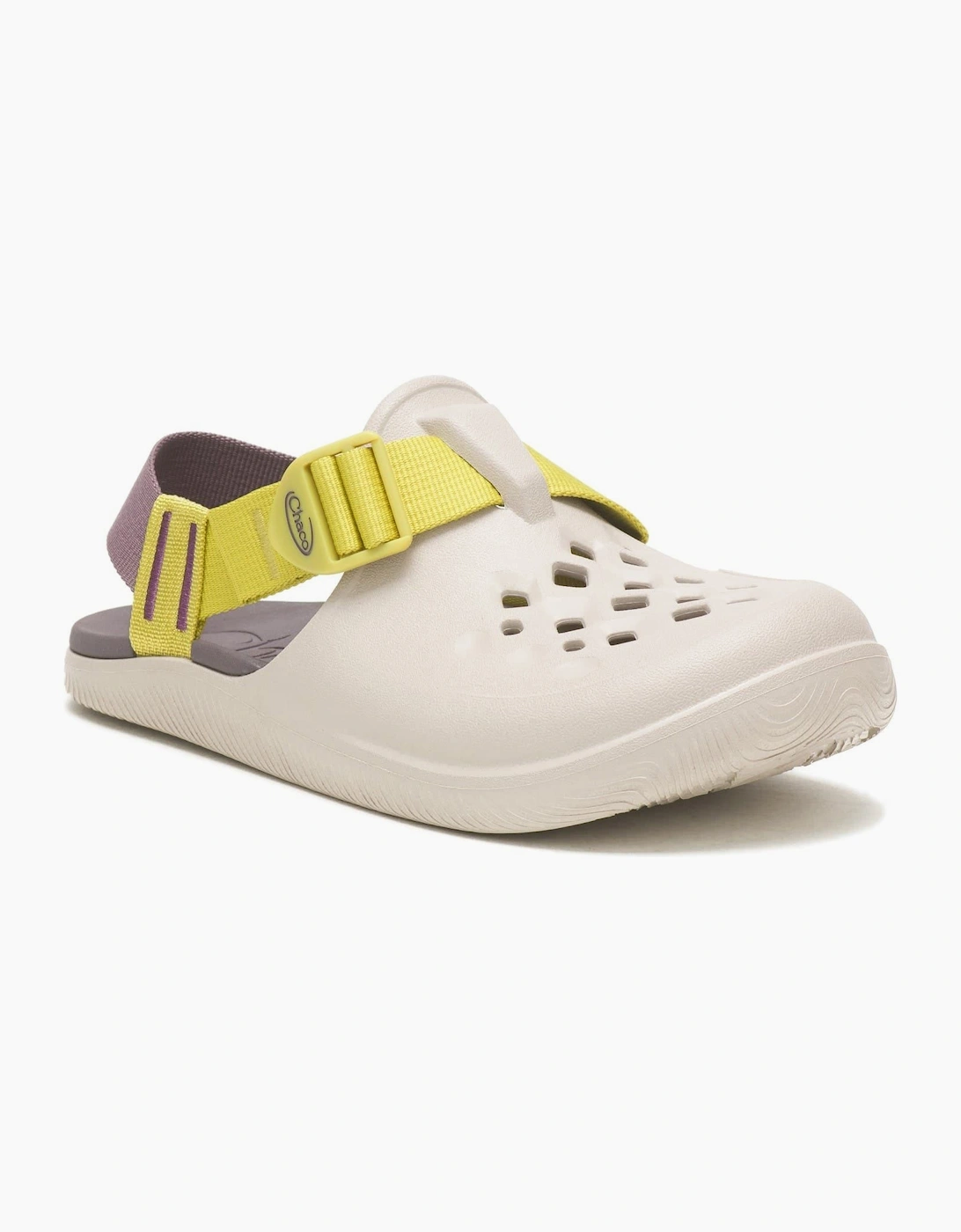 Chillos Stripe Patterned Shuv Clogs