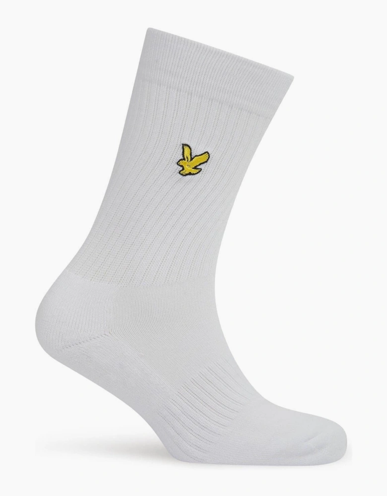 3 Pack Lettering Crew Socks