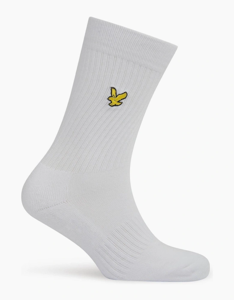 3 Pack Lettering Crew Socks