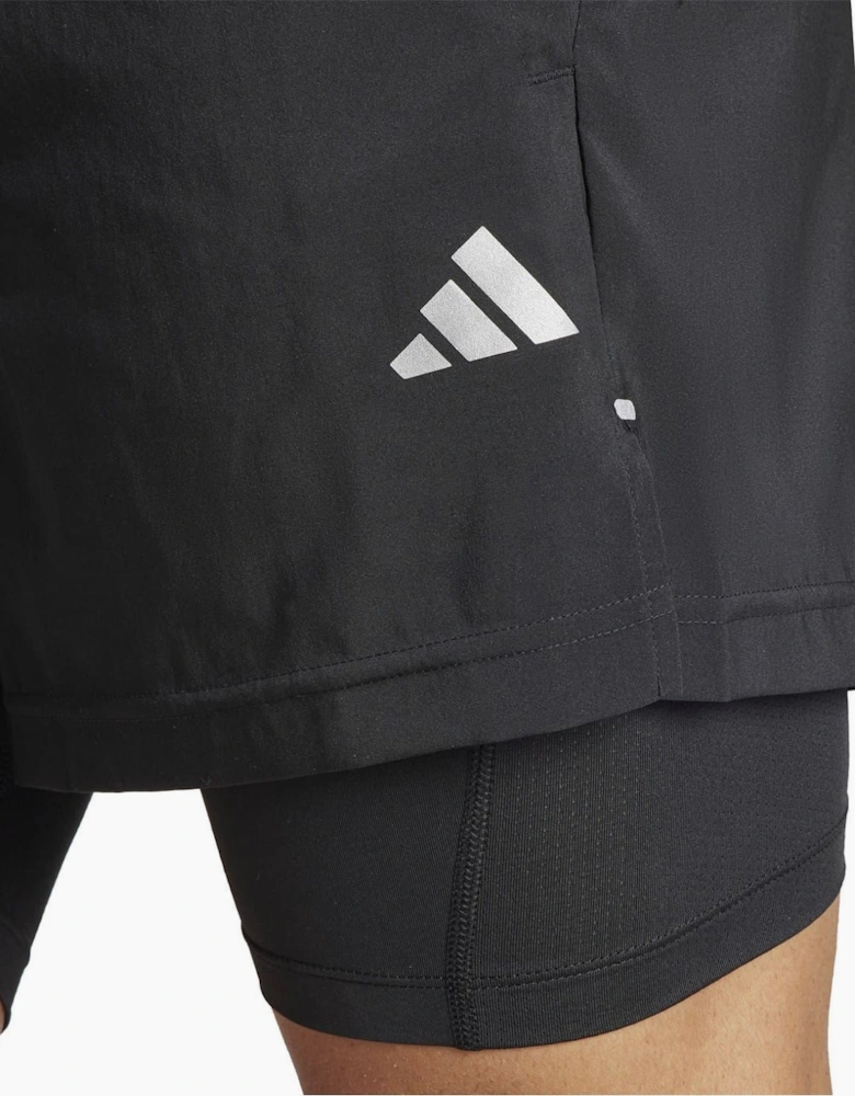 Gym 2 in 1 Running Bermuda Shorts