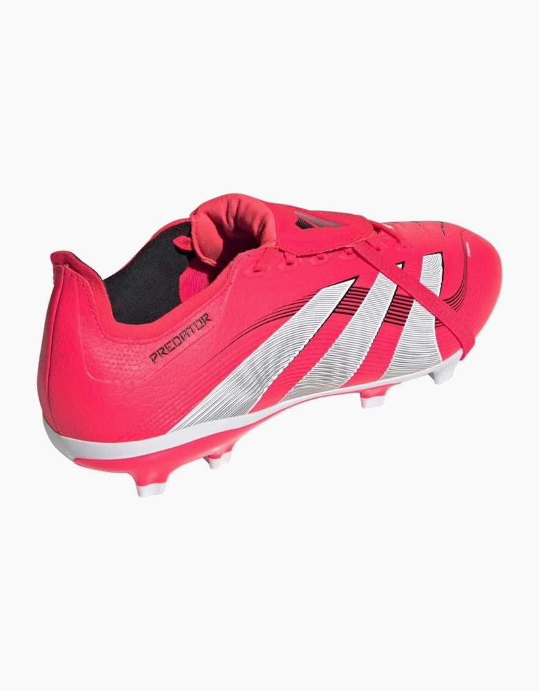 Predator League Fold Over Tongue Firm Ground Football Boots