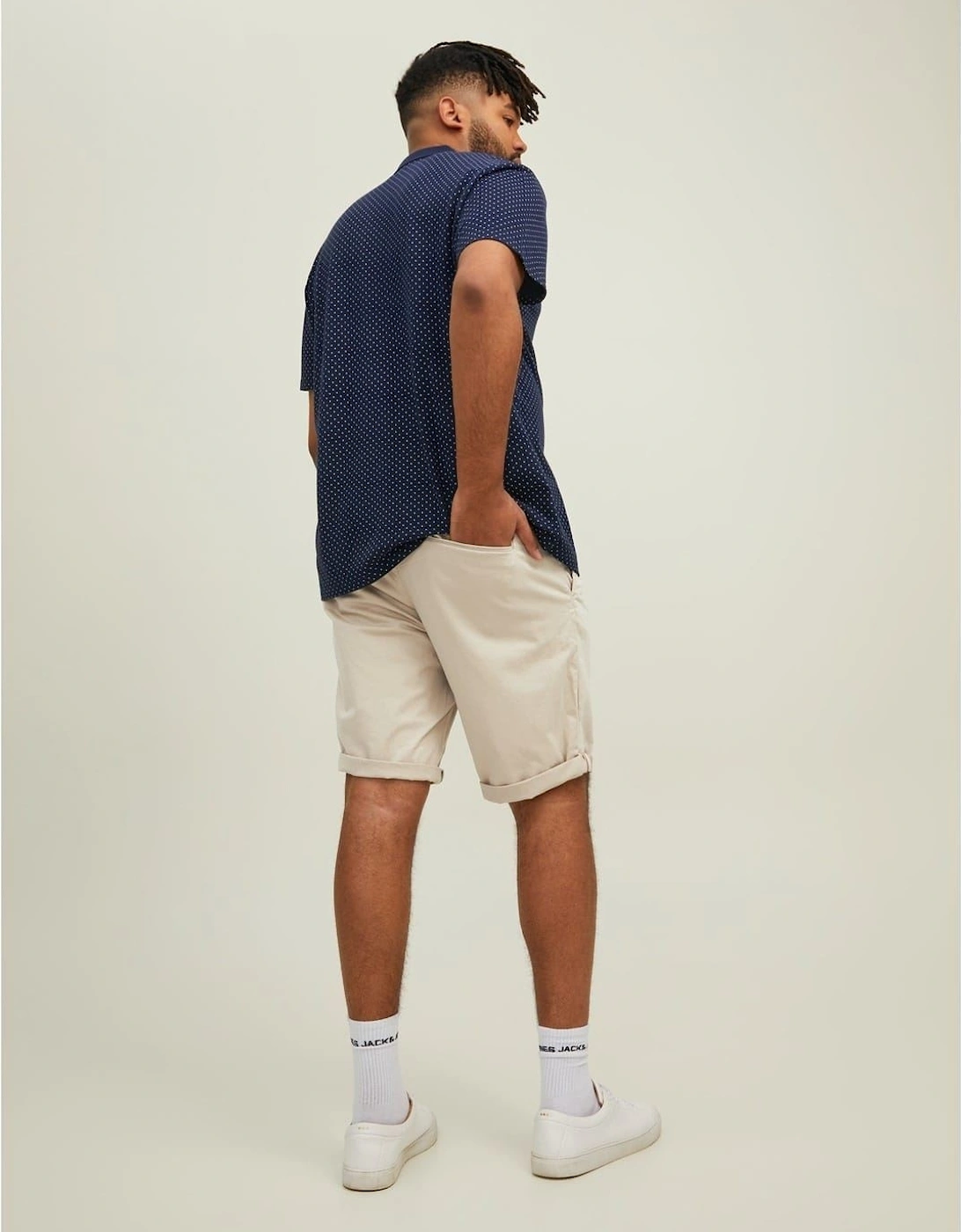 Bowie Plus Size Chino Shorts