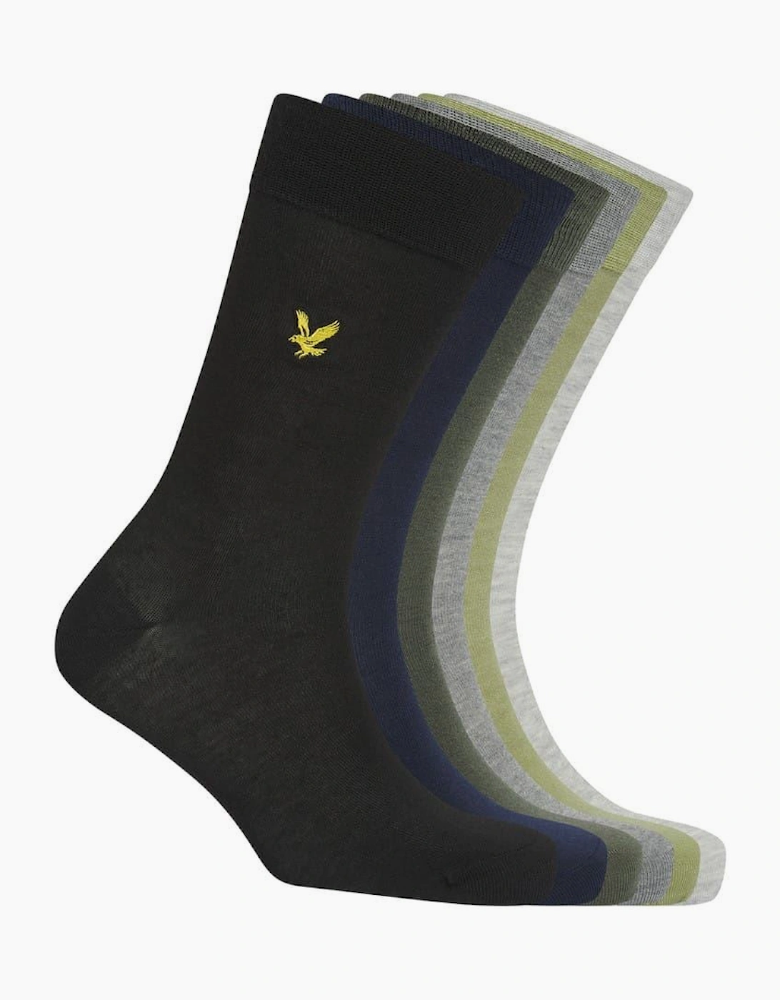 6 Pack Victor Crew Long Socks