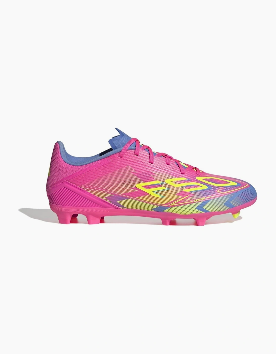 F50 League Lace-Up Stripe Patterned Boots, 7 of 6