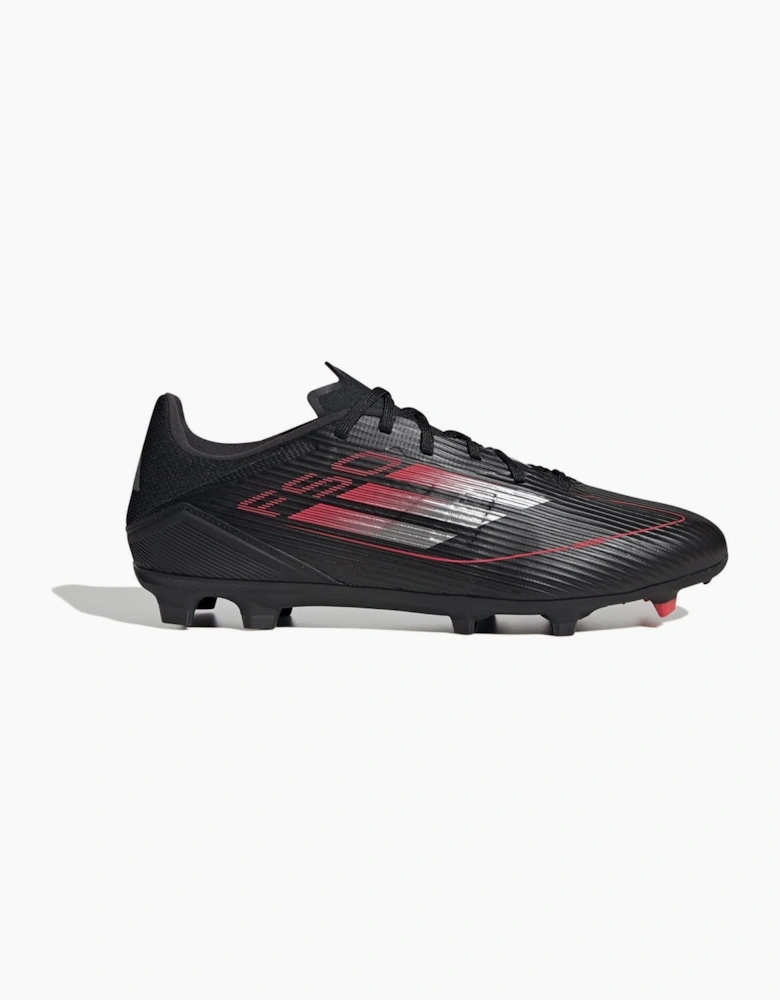 F50 League Lace-Up Stripe Patterned Boots
