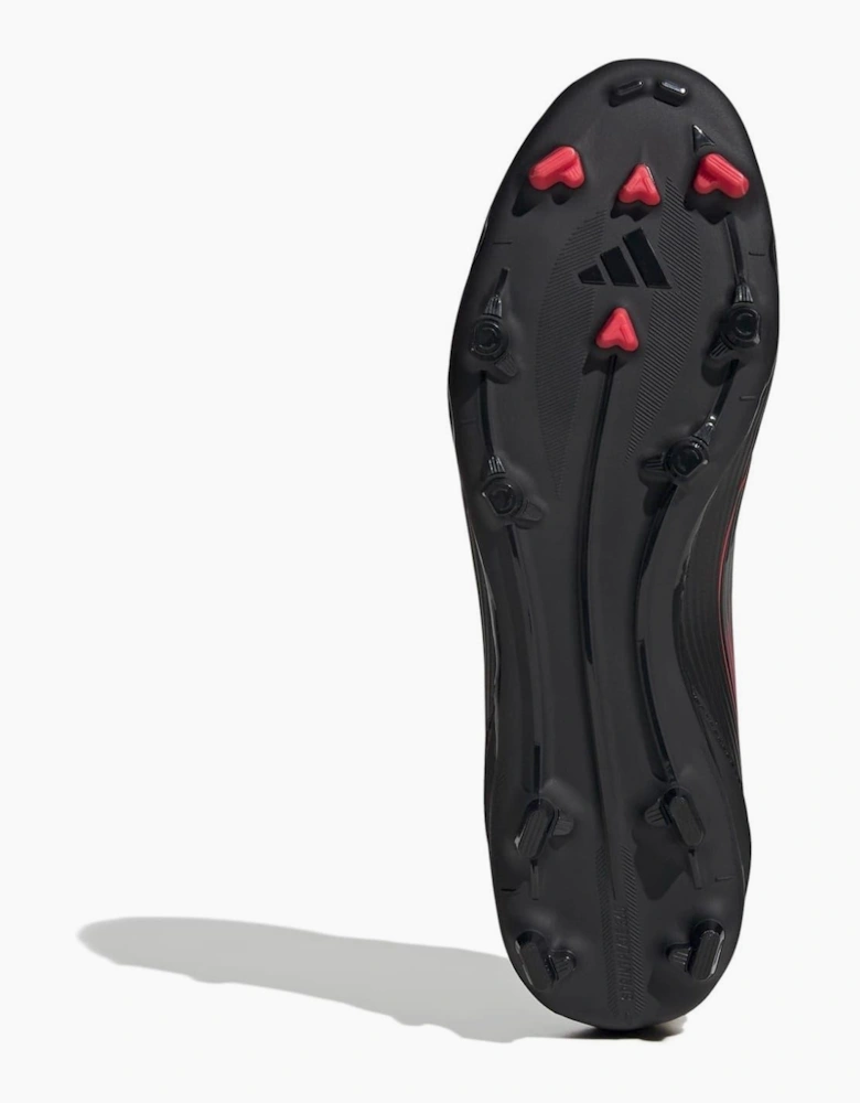F50 League Lace-Up Stripe Patterned Boots
