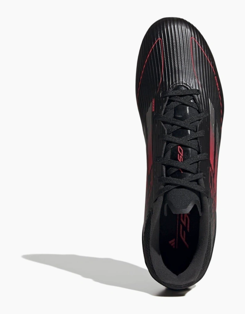 F50 League Lace-Up Stripe Patterned Boots