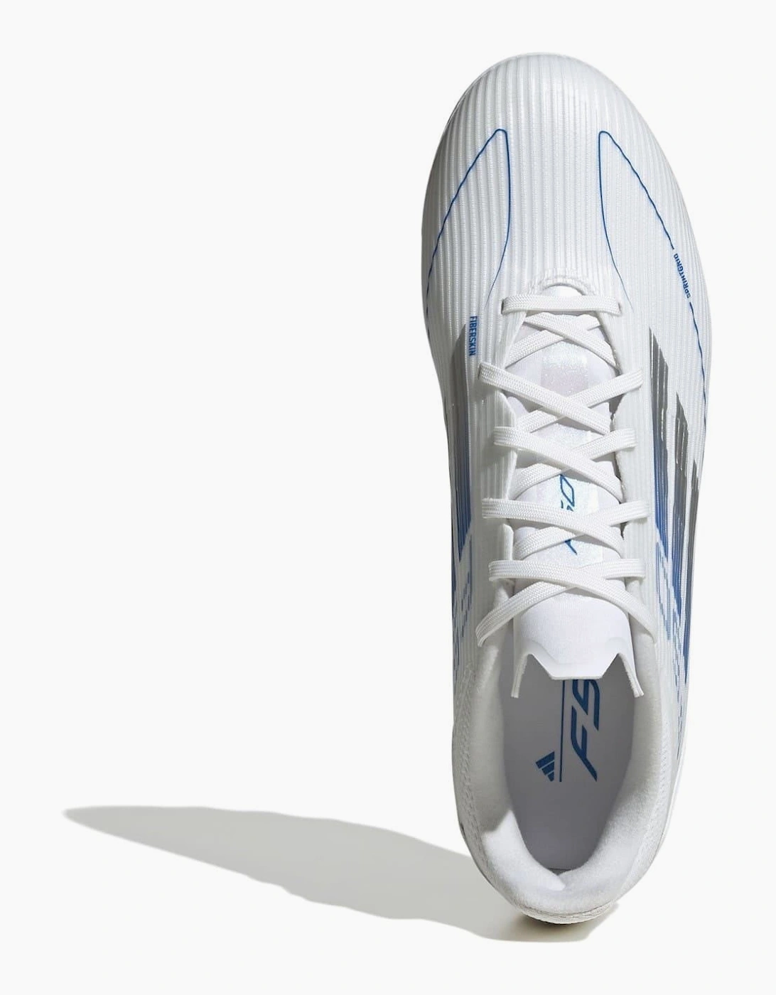 Adidas Men's White F50 Graphic Print Low Top Lace-Up Sneakers - Size 9.5