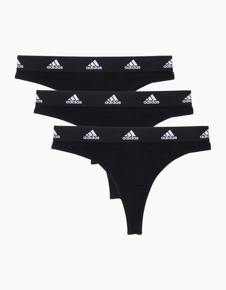 3 Pack Active Comfort Cotton Thong