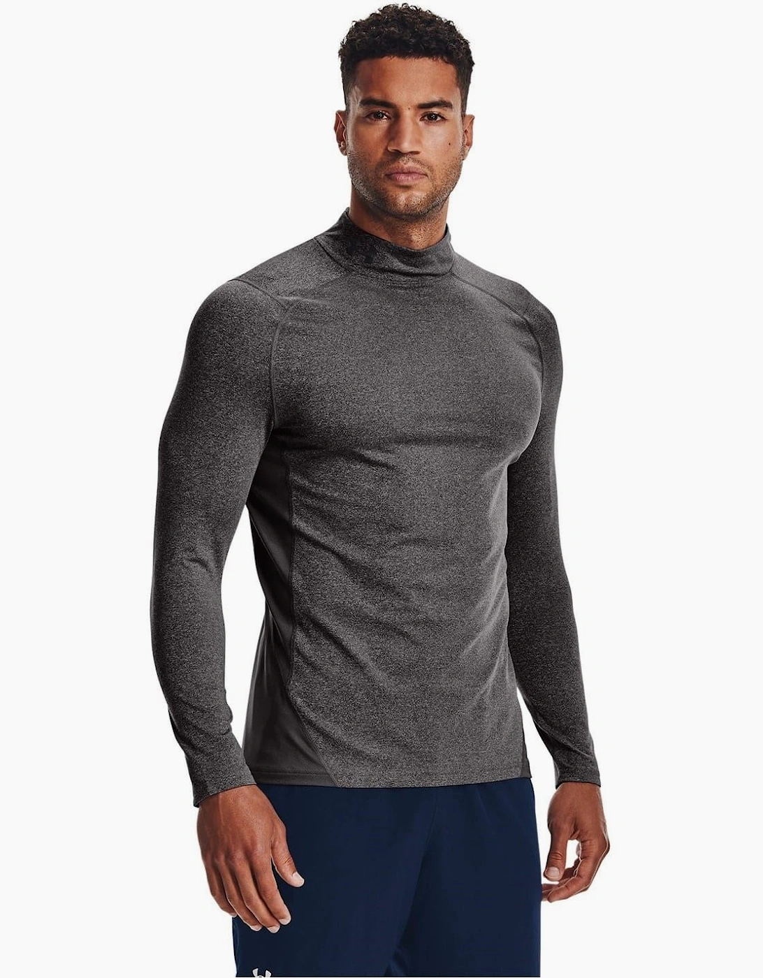 Mock Neck Long Sleeve Raglan T-Shirt