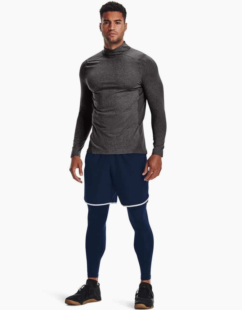 Mock Neck Long Sleeve Raglan T-Shirt