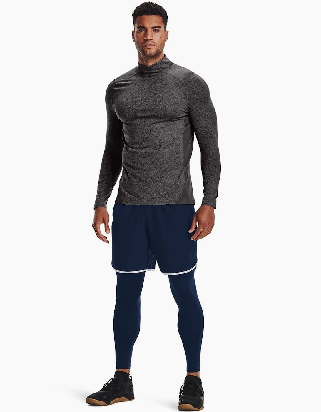 Mock Neck Long Sleeve Raglan T-Shirt