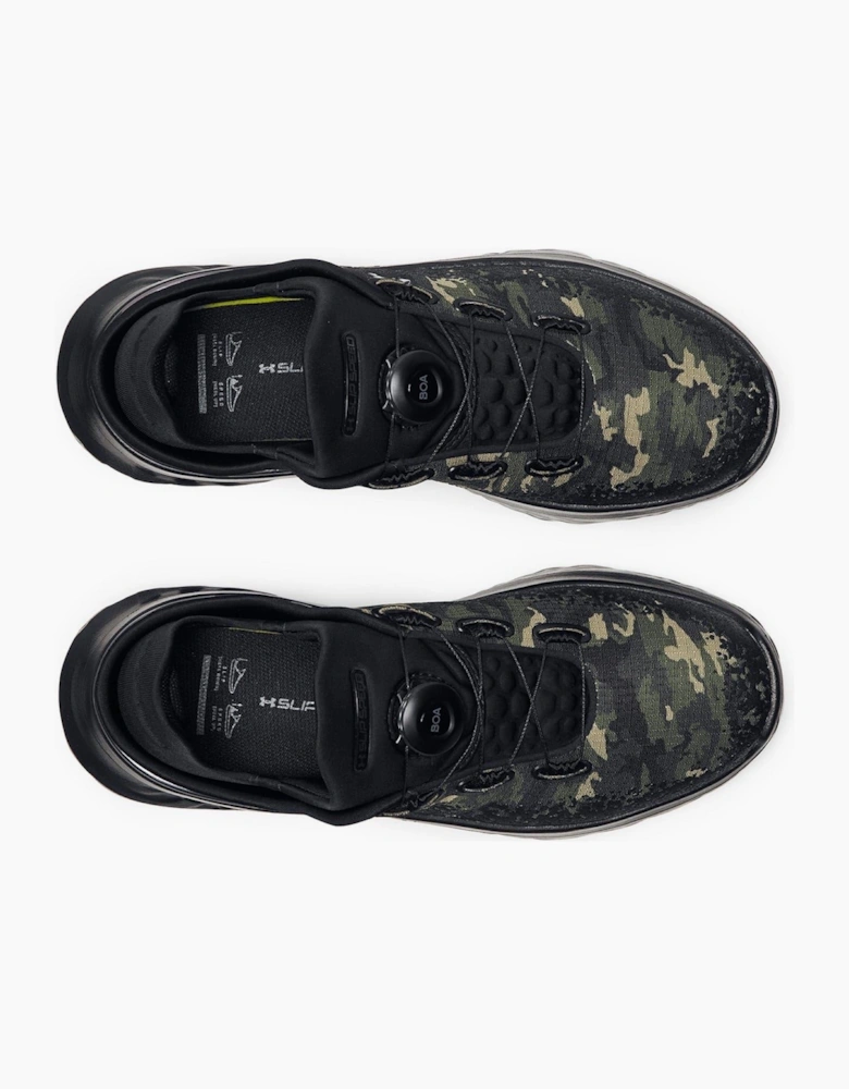 Slip Speed Camo Patterned Sneakers