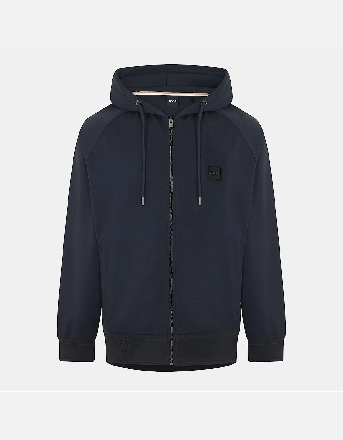Boss Hugo Boss Men's Steele Zip Through Hoody - Navy