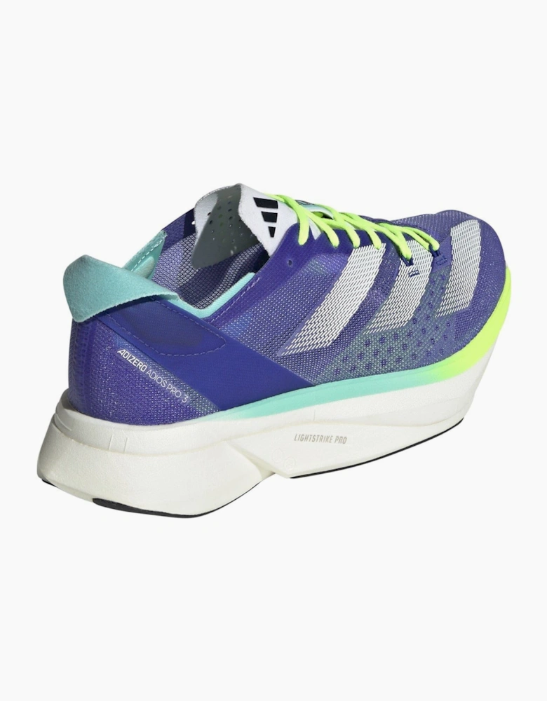 Adizero Adios Pro 3 Lace-Up Road Running Shoes