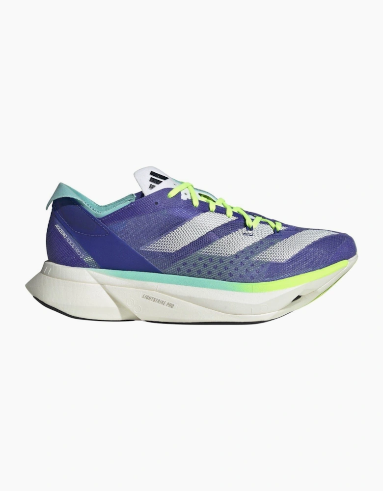 Adizero Adios Pro 3 Lace-Up Road Running Shoes