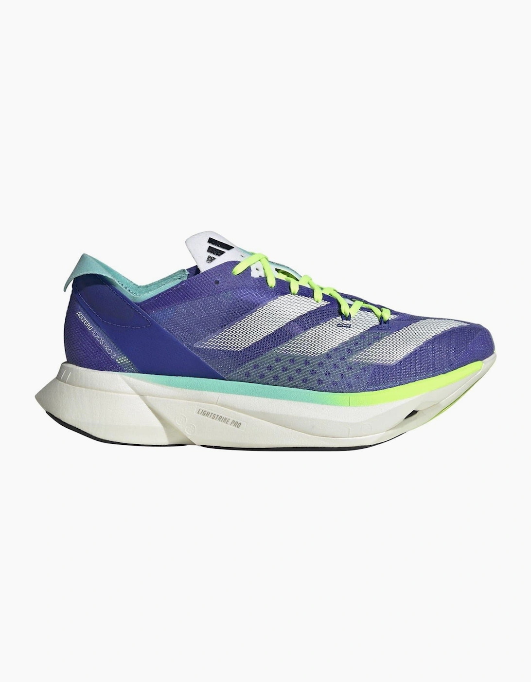 Adizero Adios Pro 3 Lace-Up Road Running Shoes, 7 of 6