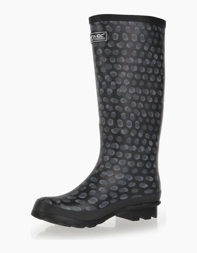 Lady Fairweath Polka Dot Rain Boots