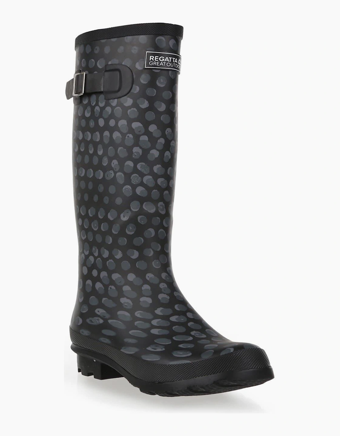 Lady Fairweath Polka Dot Rain Boots