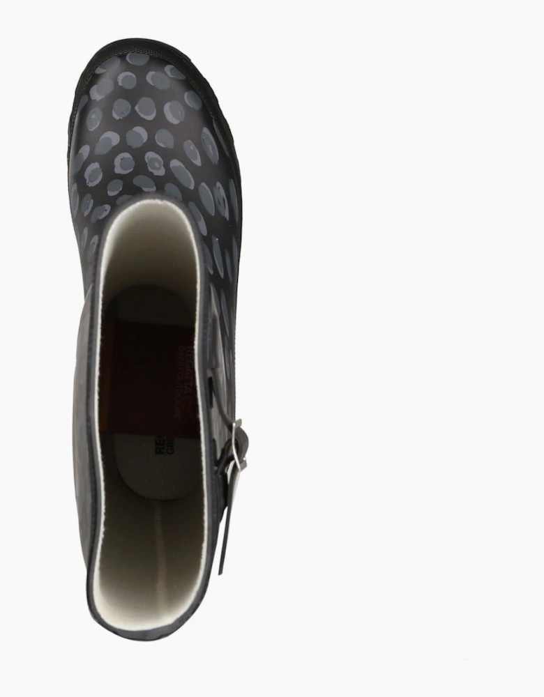 Lady Fairweath Polka Dot Rain Boots