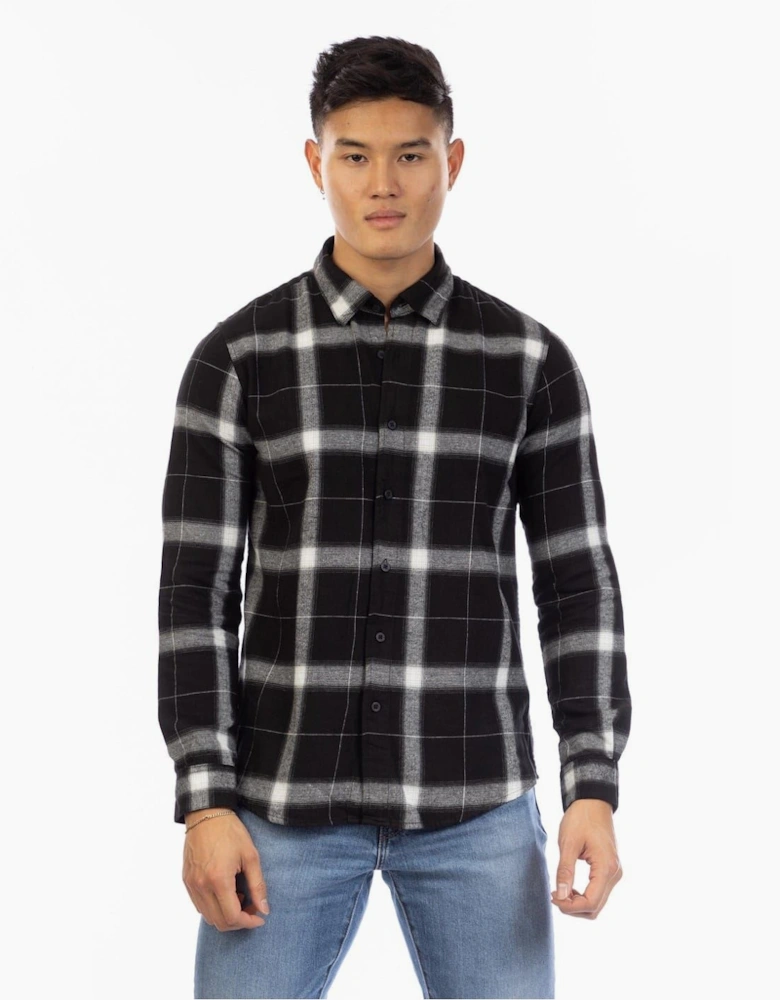 Haslam Collared Long Sleeve Regular Fit Shirt