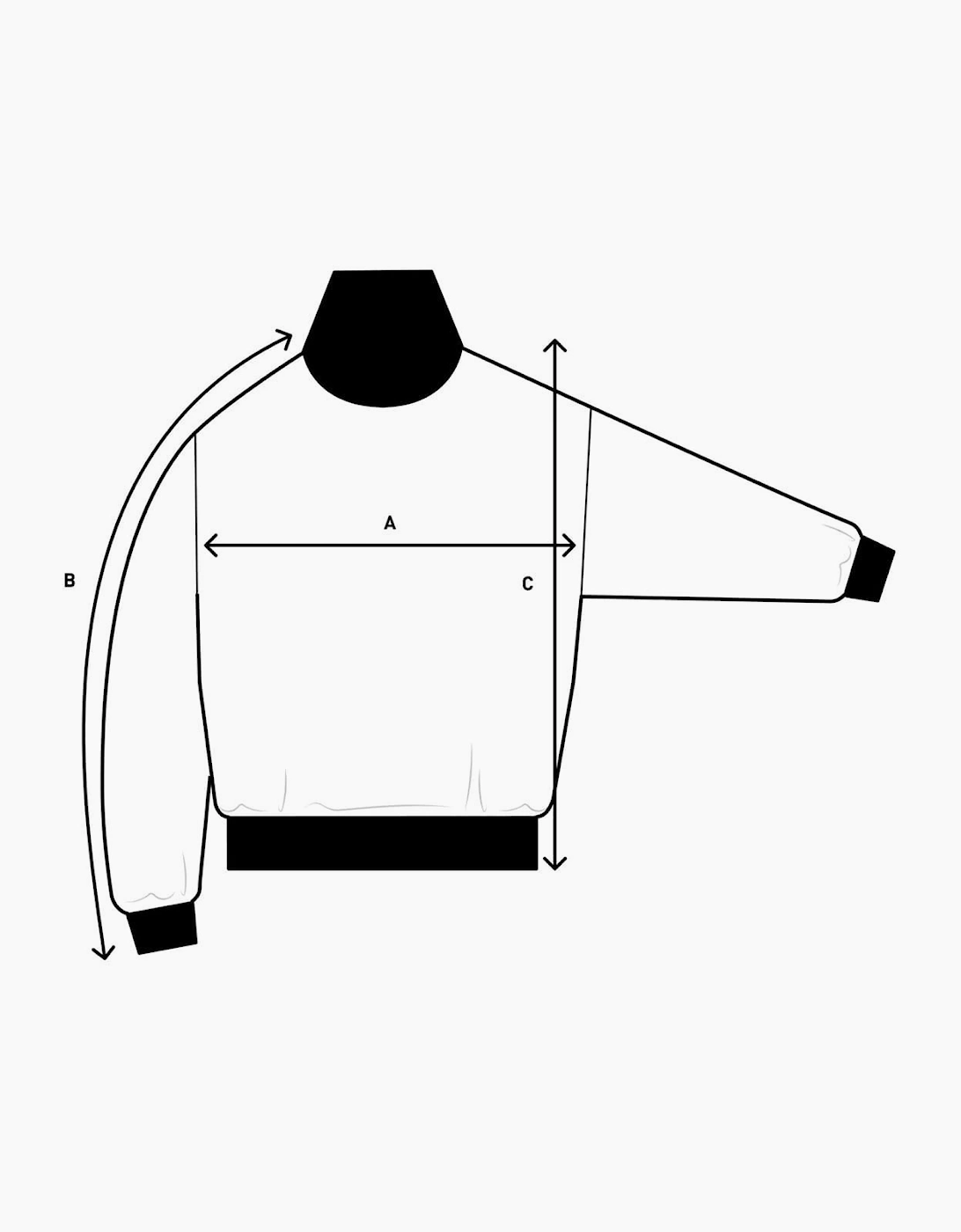 Relaxed Fit Embroidered Lettering Funnel Neck Long Sleeve Athletic Top