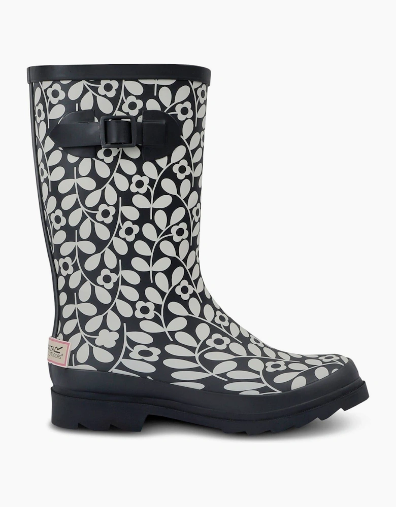 Orla Quarter Wellington Floral Rain Boots
