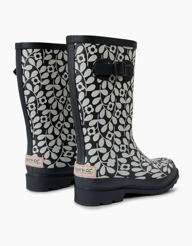 Orla Quarter Wellington Floral Rain Boots