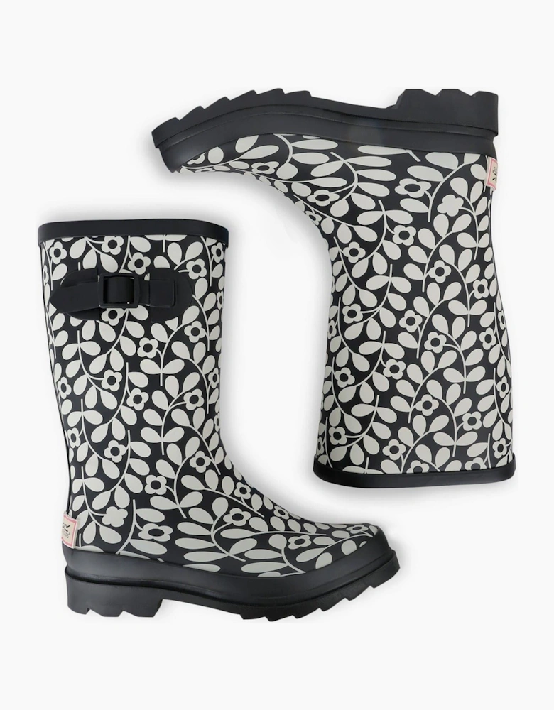 Orla Quarter Wellington Floral Rain Boots
